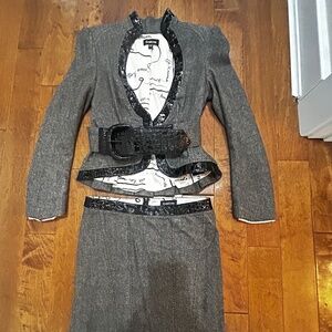 Vintage Bebe skirt set